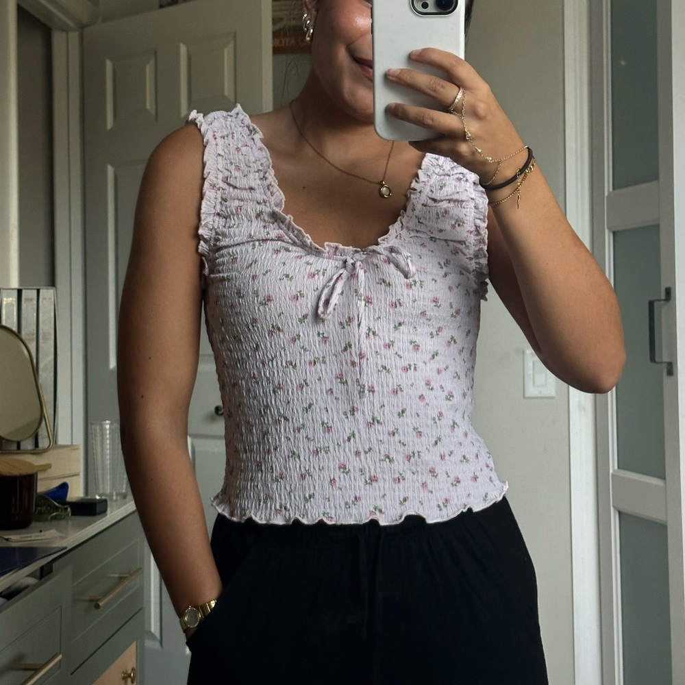 aeropostale floral tee